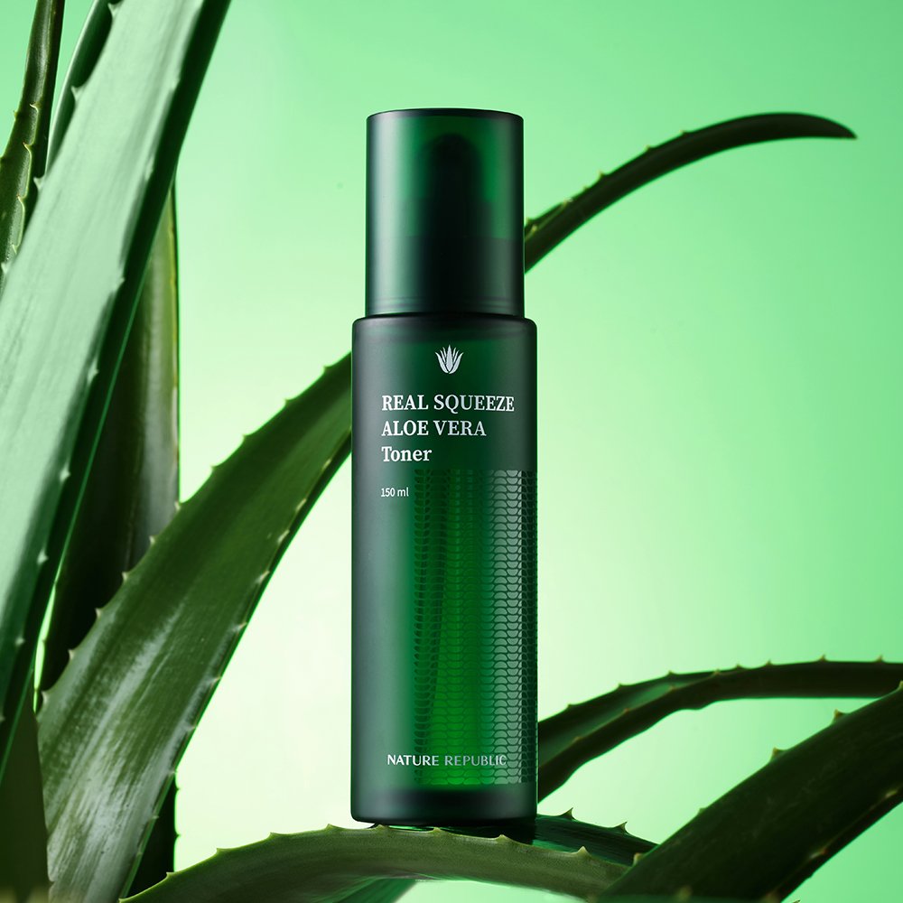 NATURE REPUBLIC - Real Squeeze Aloe Vera Toner - 150ml