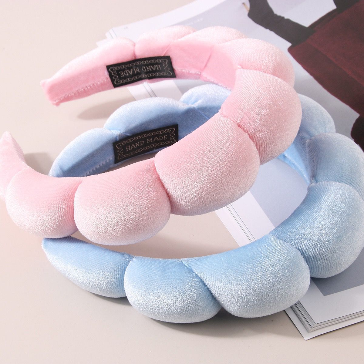 POPPIN - Bandeau de lavage de tête - réf Black
