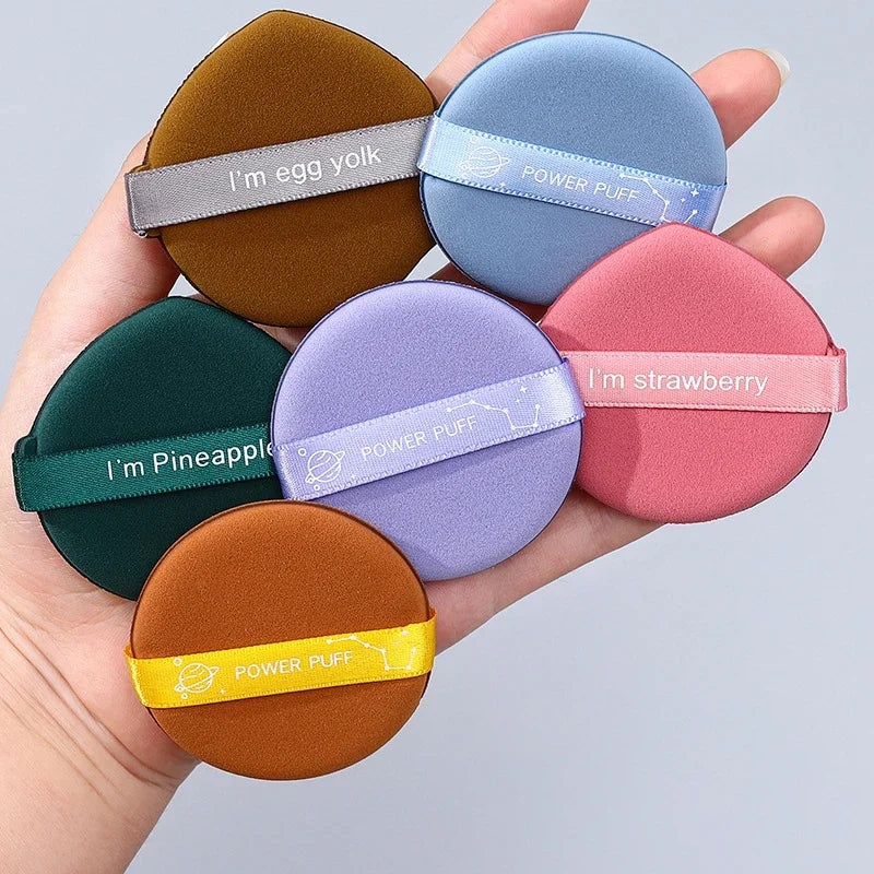 Poppin - Air Cushion Puff - réf I'm Strawberry ( 3pcs )