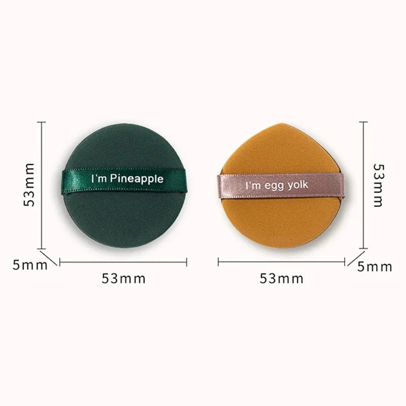 Poppin - Air Cushion Puff - réf I'm Strawberry ( 3pcs )