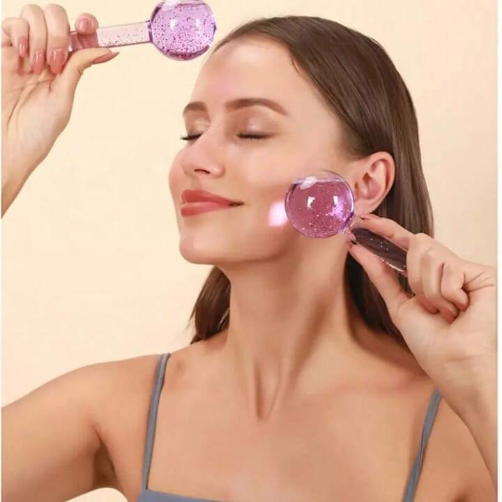 FACELAB - Facial Massage Ball Cryo Globes - réf Orange