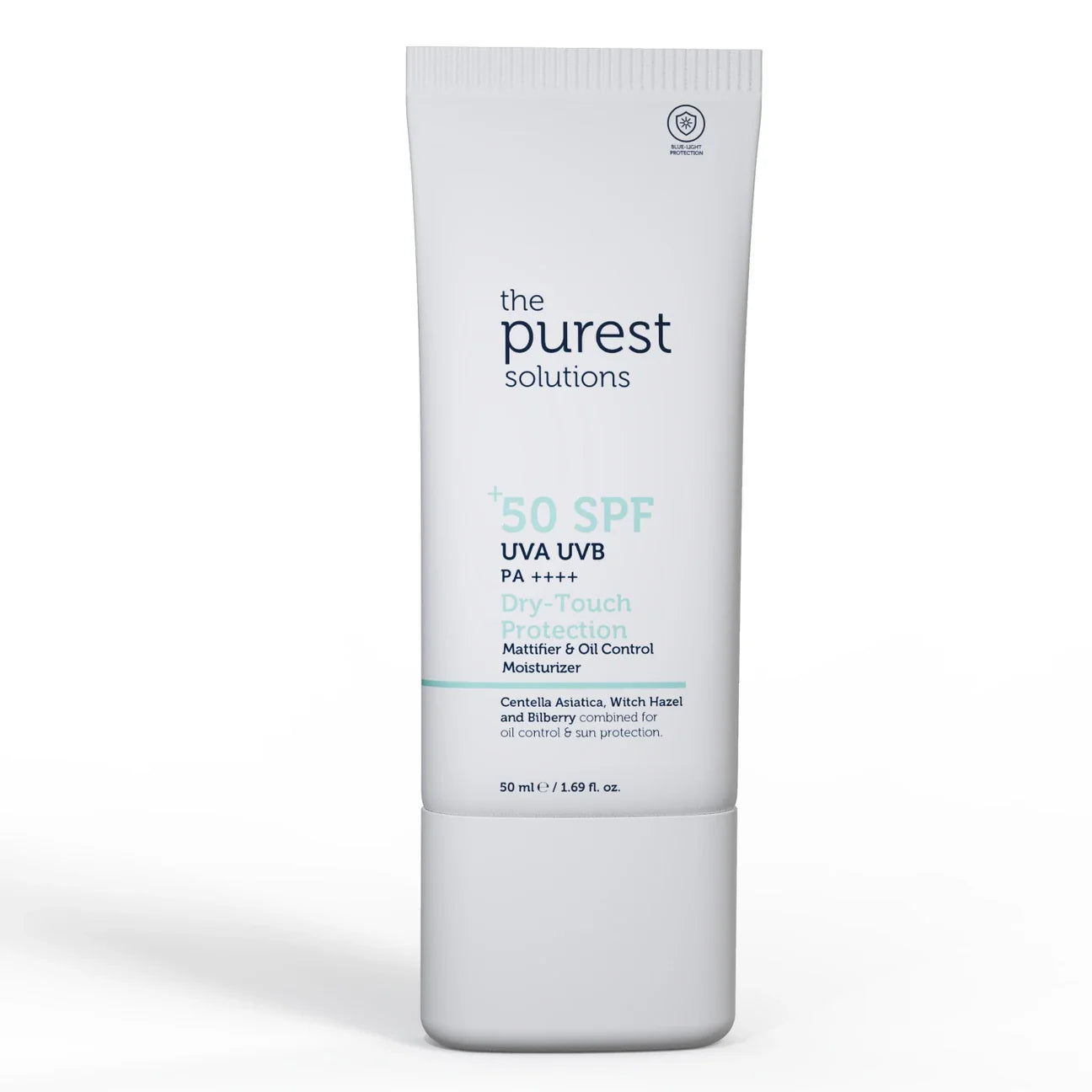 THE PUREST SOLUTIONS - Dry-Touch Protection Mattifier & Oil Control Moisturizer SPF 50+ - 50ml