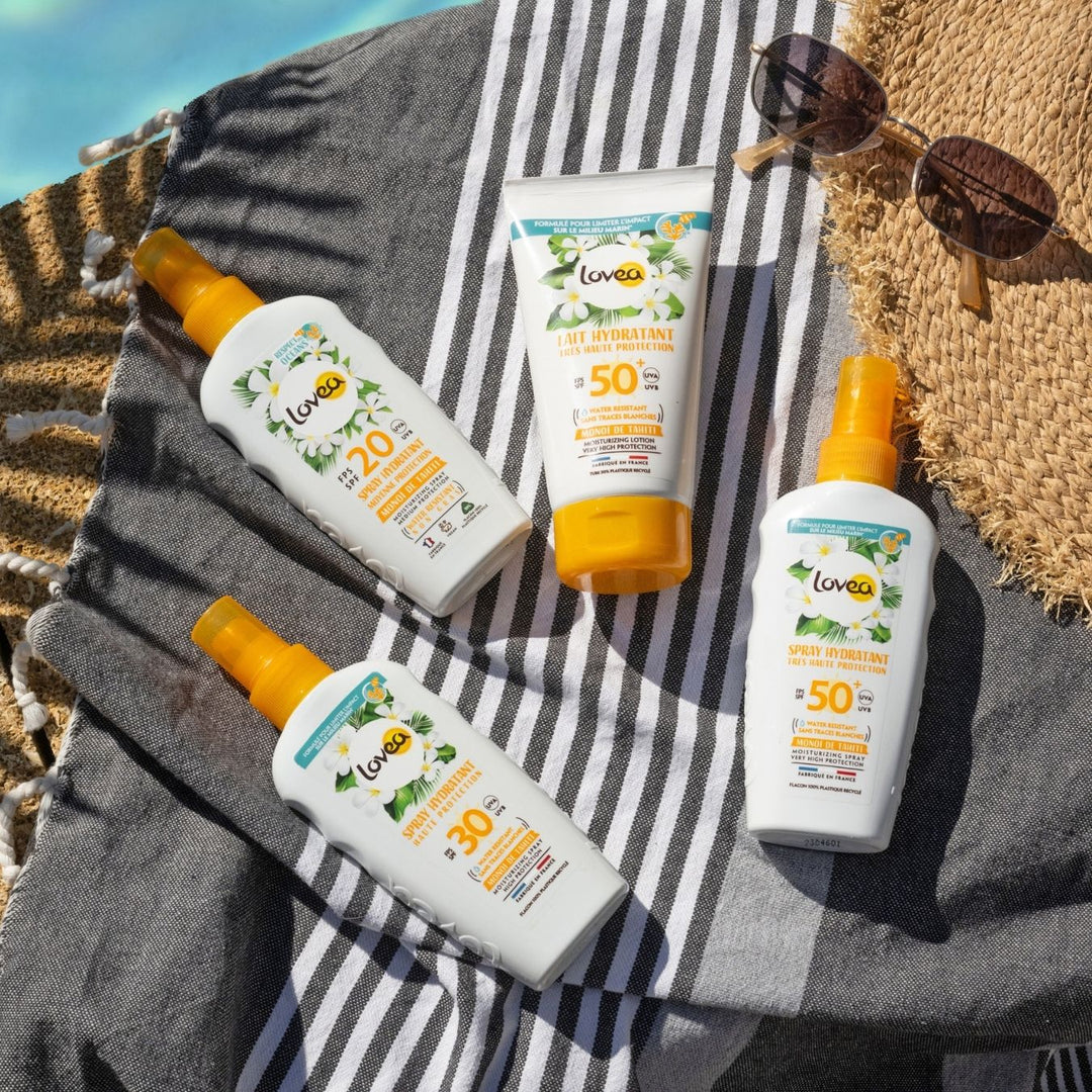 LOVEA - Spray Hydratant SPF20 Moyenne Protection Monoï de Tahiti - 150ml