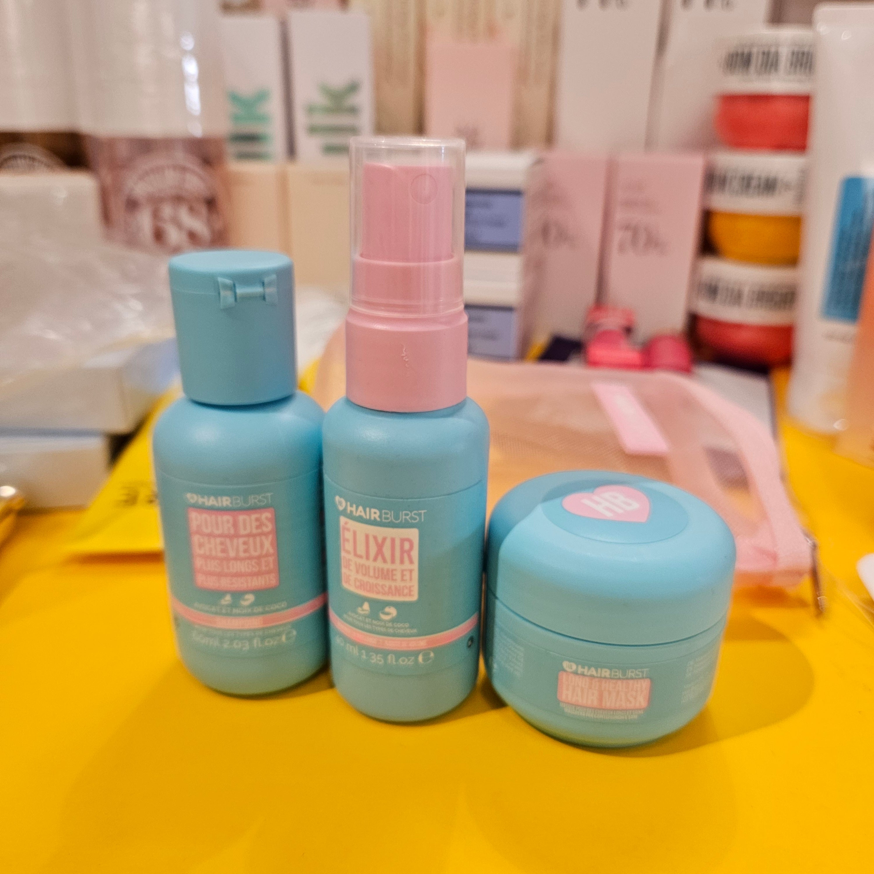 HAIRBURST - Trousse de Voyage Bestsellers Mini ( 3pcs )