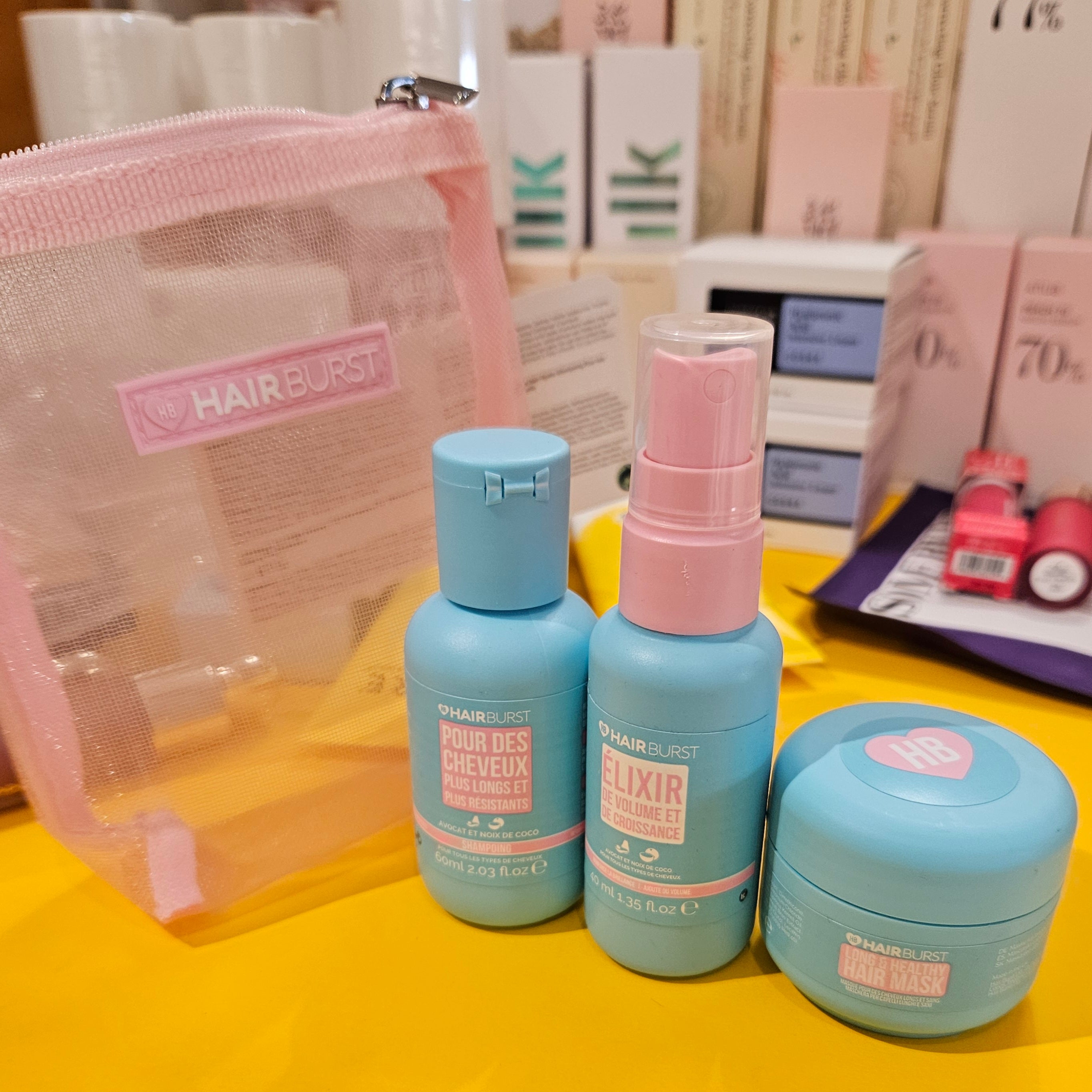 HAIRBURST - Trousse de Voyage Bestsellers Mini ( 3pcs )