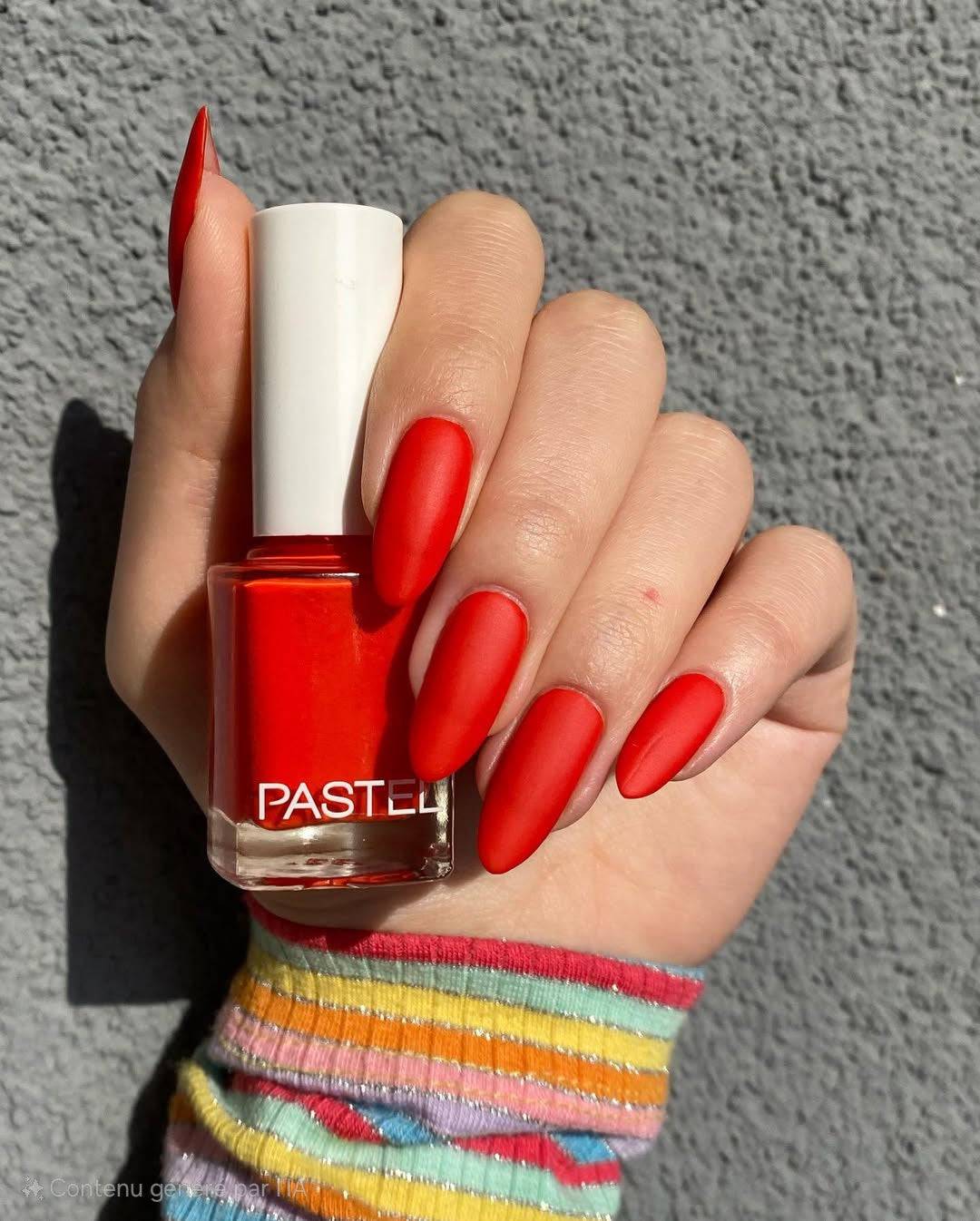 PASTEL - Nail Polish - réf 271 Fiery Red