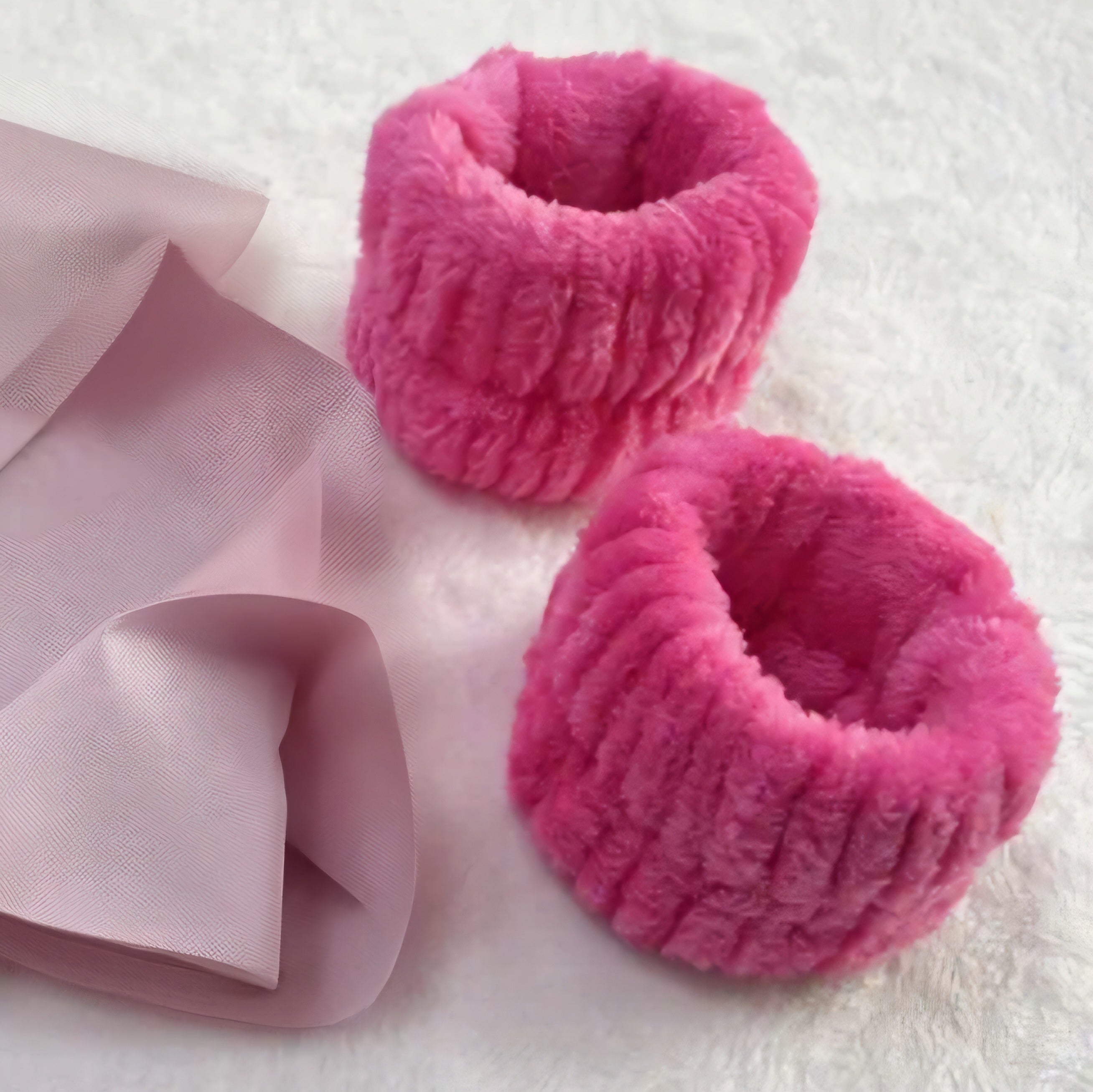 POPPIN - Bandeau de lavage de poignet - réf Fushia ( 2pcs )