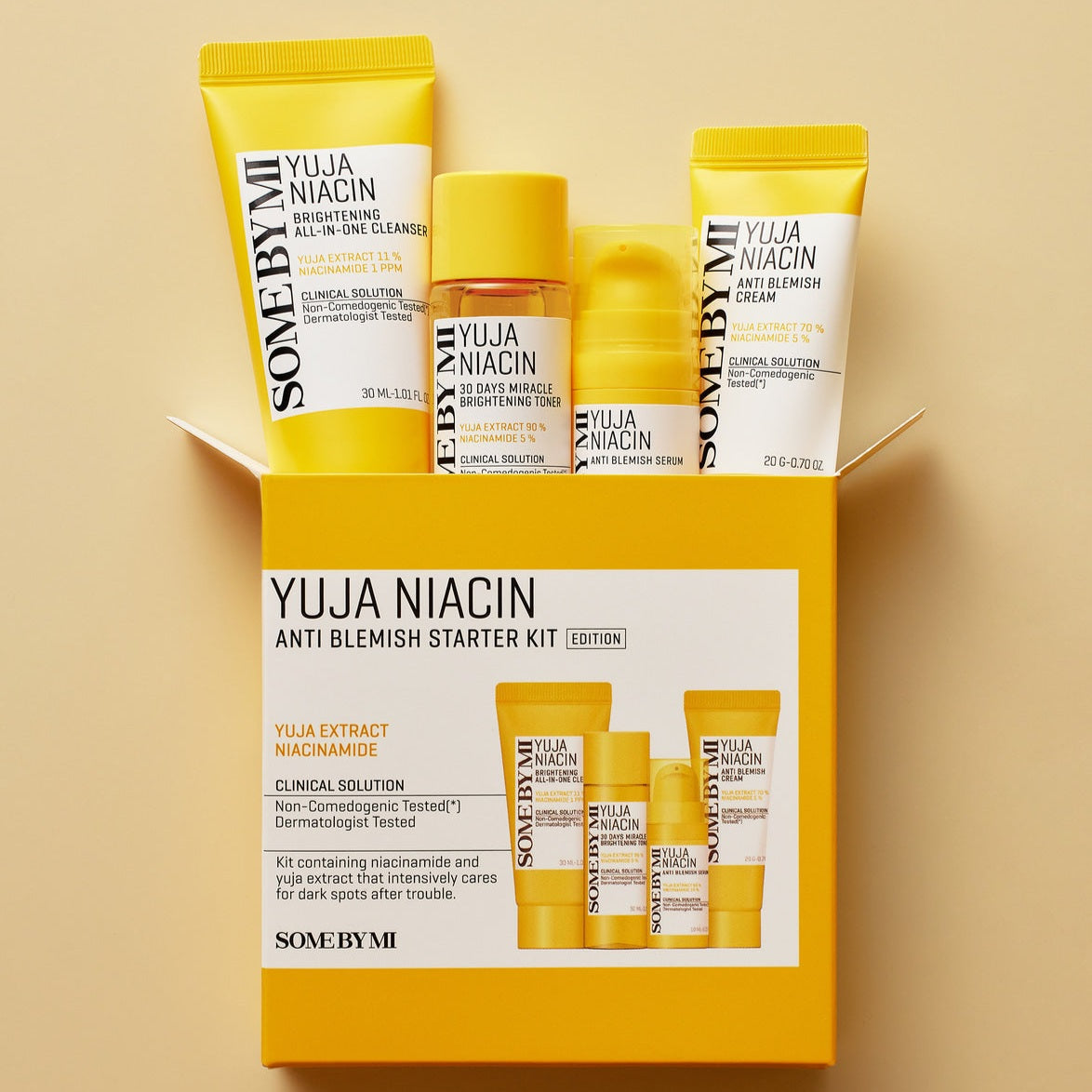 SOME BY MI - MINI FORMAT - YUJA NIACIN BRIGHTENING STARTER KIT
