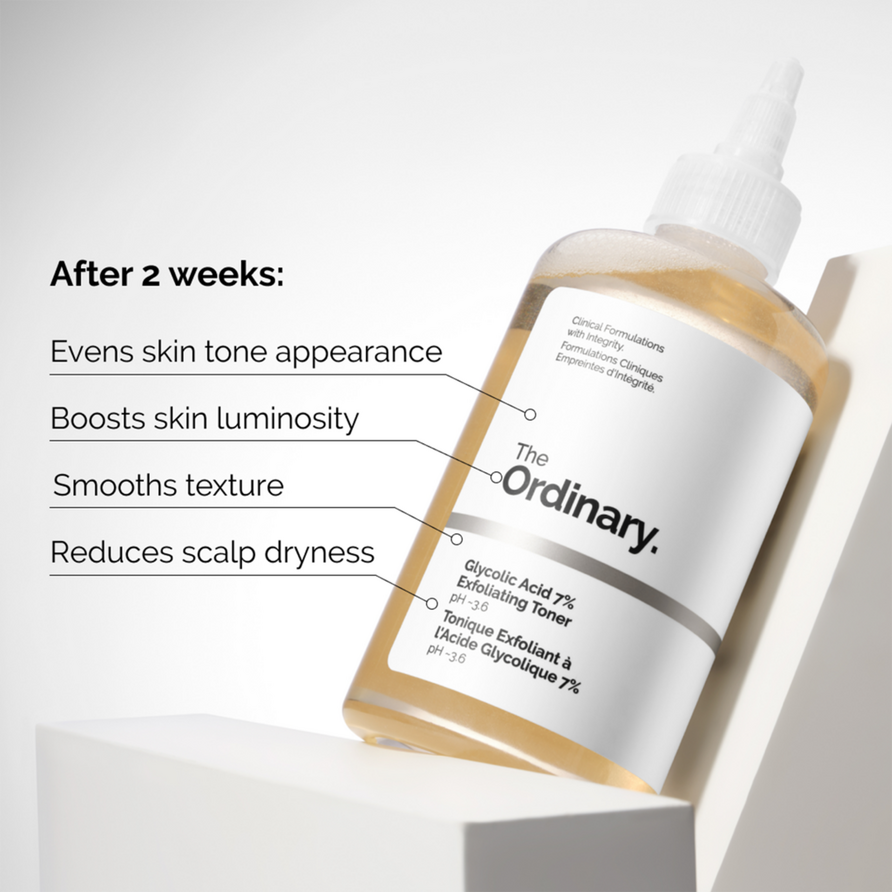THE ORDINARY - MINI - GLYCOLIC ACID 7% TONING SOLUTION TONER 100ml