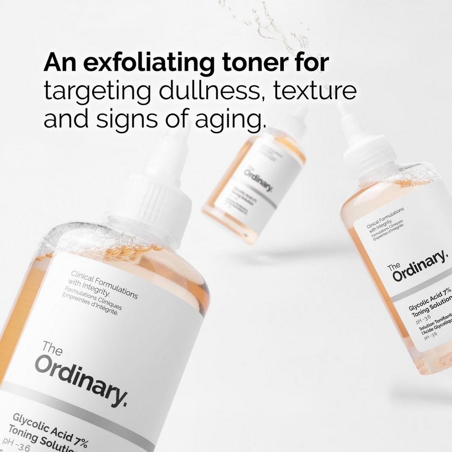 THE ORDINARY - MINI - GLYCOLIC ACID 7% TONING SOLUTION TONER 100ml