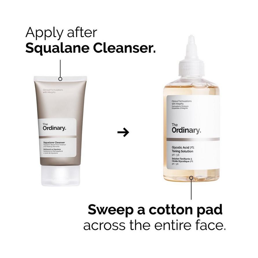 THE ORDINARY - MINI - GLYCOLIC ACID 7% TONING SOLUTION TONER 100ml