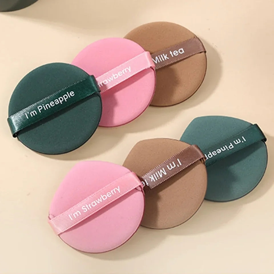 Poppin - Air Cushion Puff - réf I'm Strawberry ( 7pcs )
