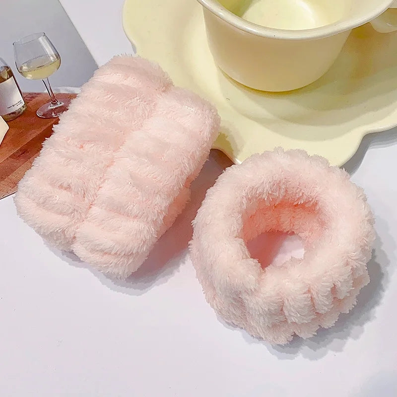 POPPIN - Bandeau de lavage de poignet et tête - réf Blue ( 3pcs )