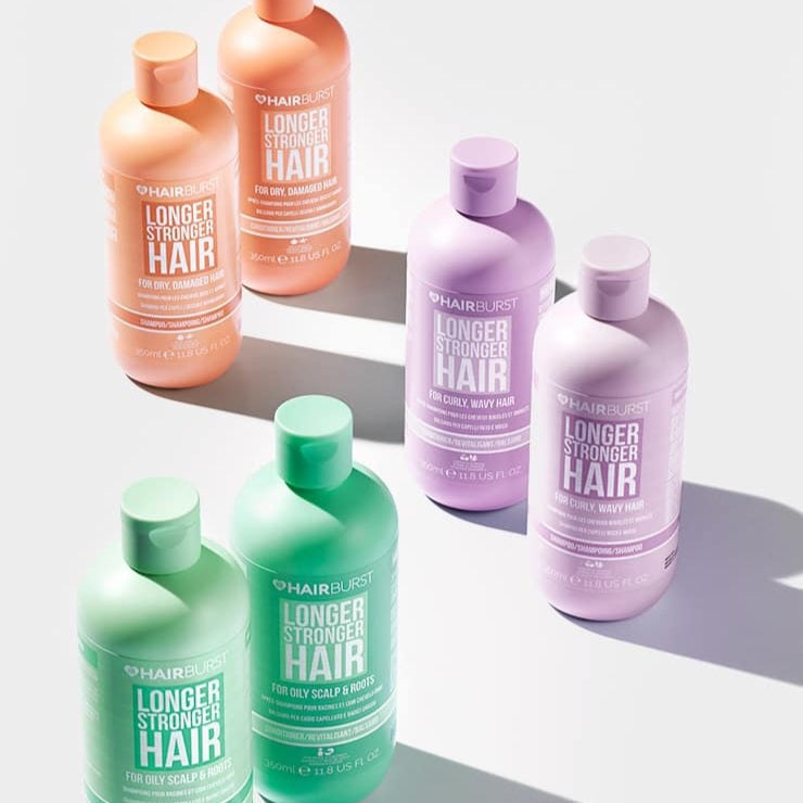 HAIRBURST - Shampoing Pour Cheveux Secs et Abîmés - 350ml