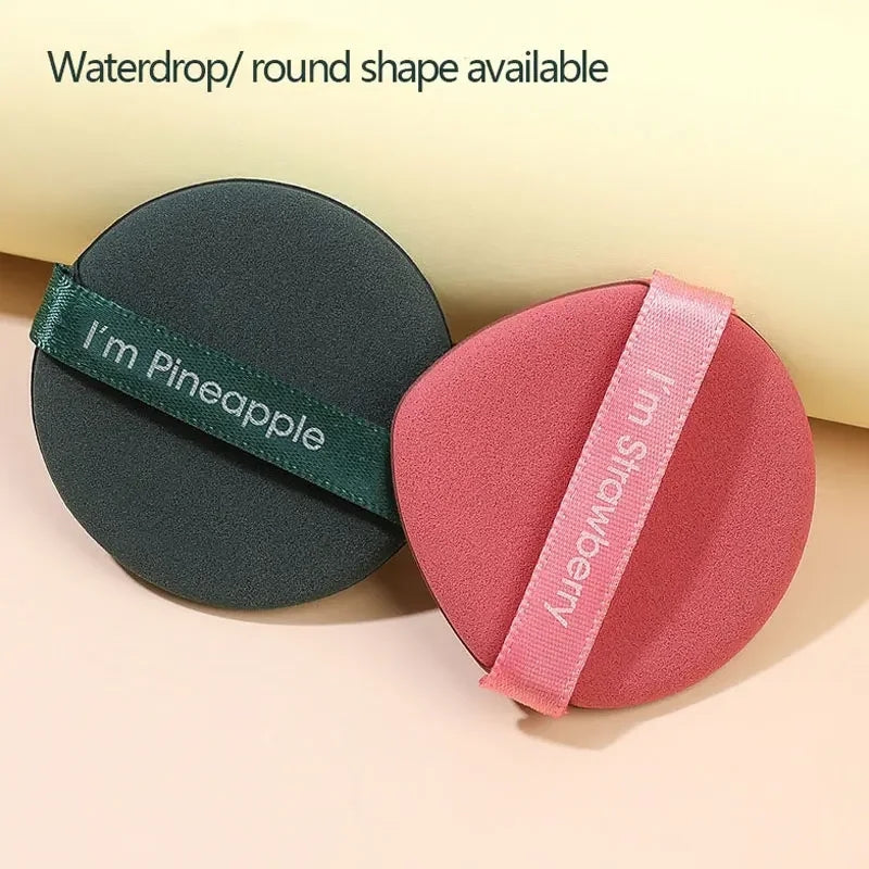 Poppin - Air Cushion Puff - réf I'm Strawberry ( 3pcs )