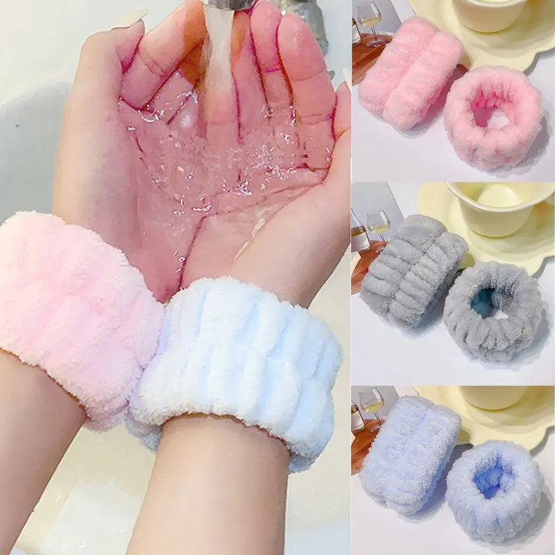 POPPIN - Bandeau de lavage de poignet - réf Pink ( 2pcs )