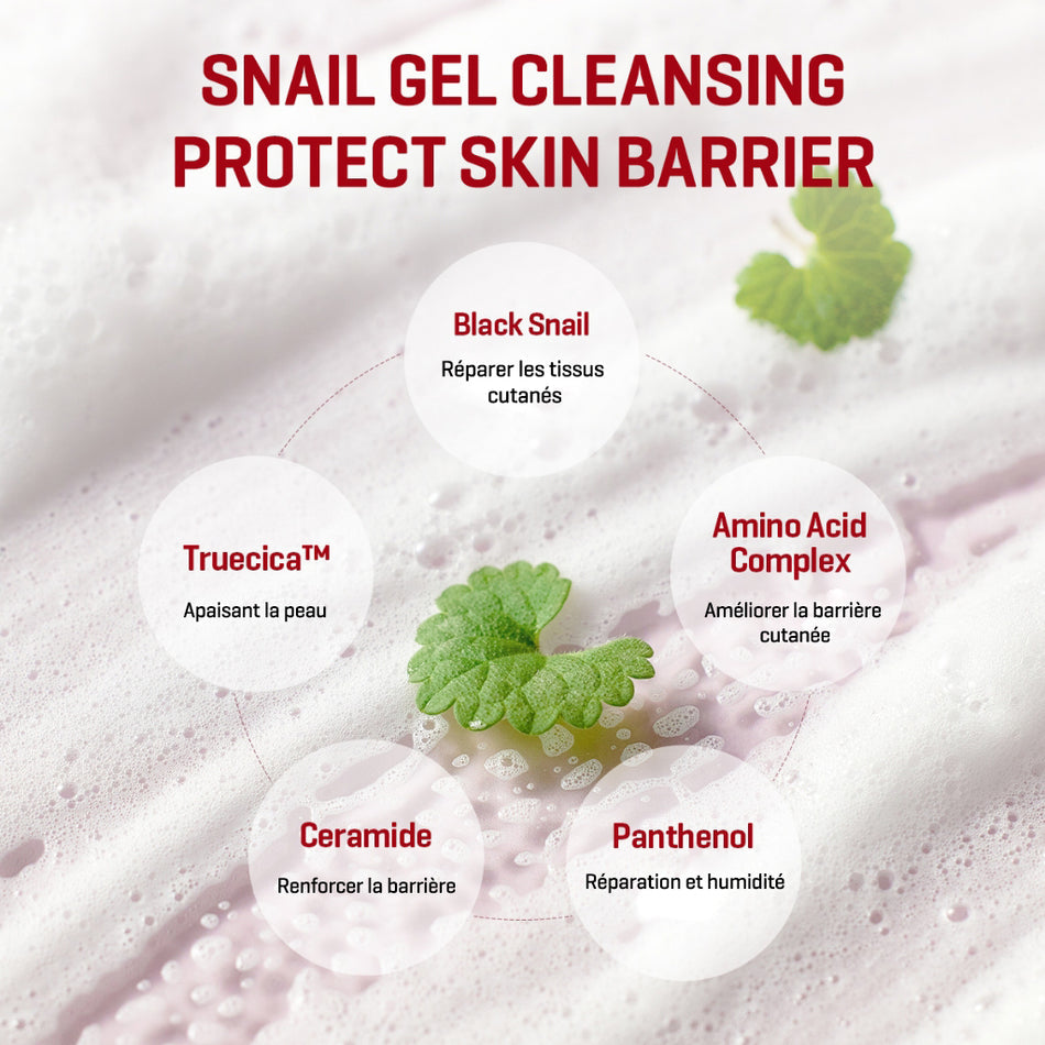 SOME BY MI - SNAIL TRUECICA MIRACLE REPAIR LOW PH GEL CLEANSER - 100ml