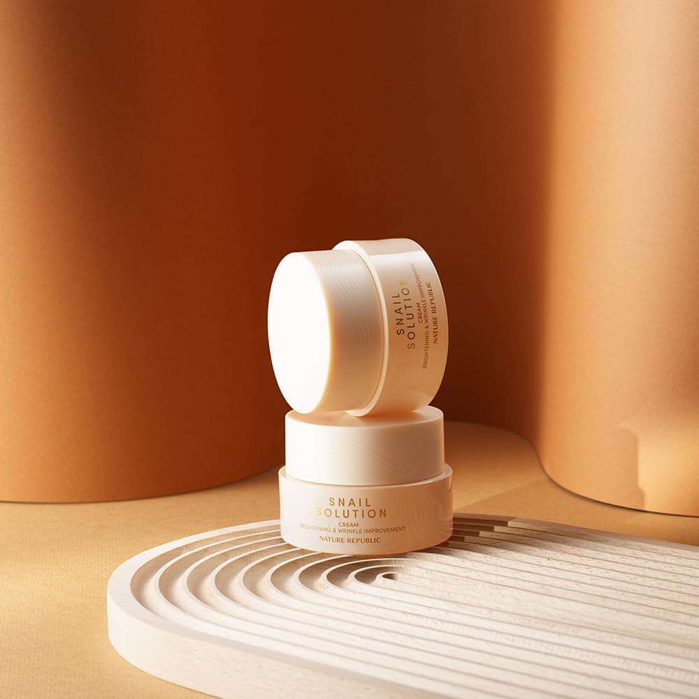 NATURE REPUBLIC - Snail Solution Cream - 52ml