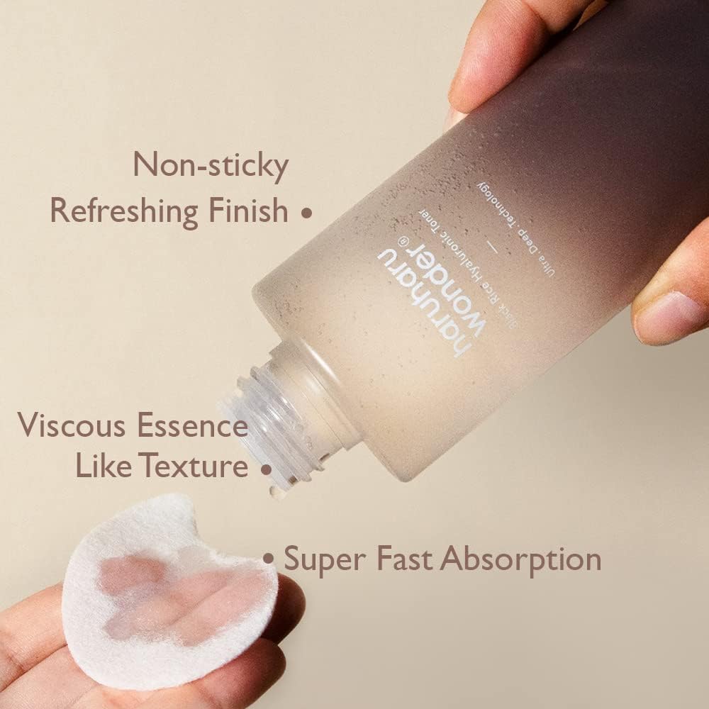 HARUHARU WONDER - Black Rice Hyaluronic Toner Fragrance Free Sensitive Skin - 150ml