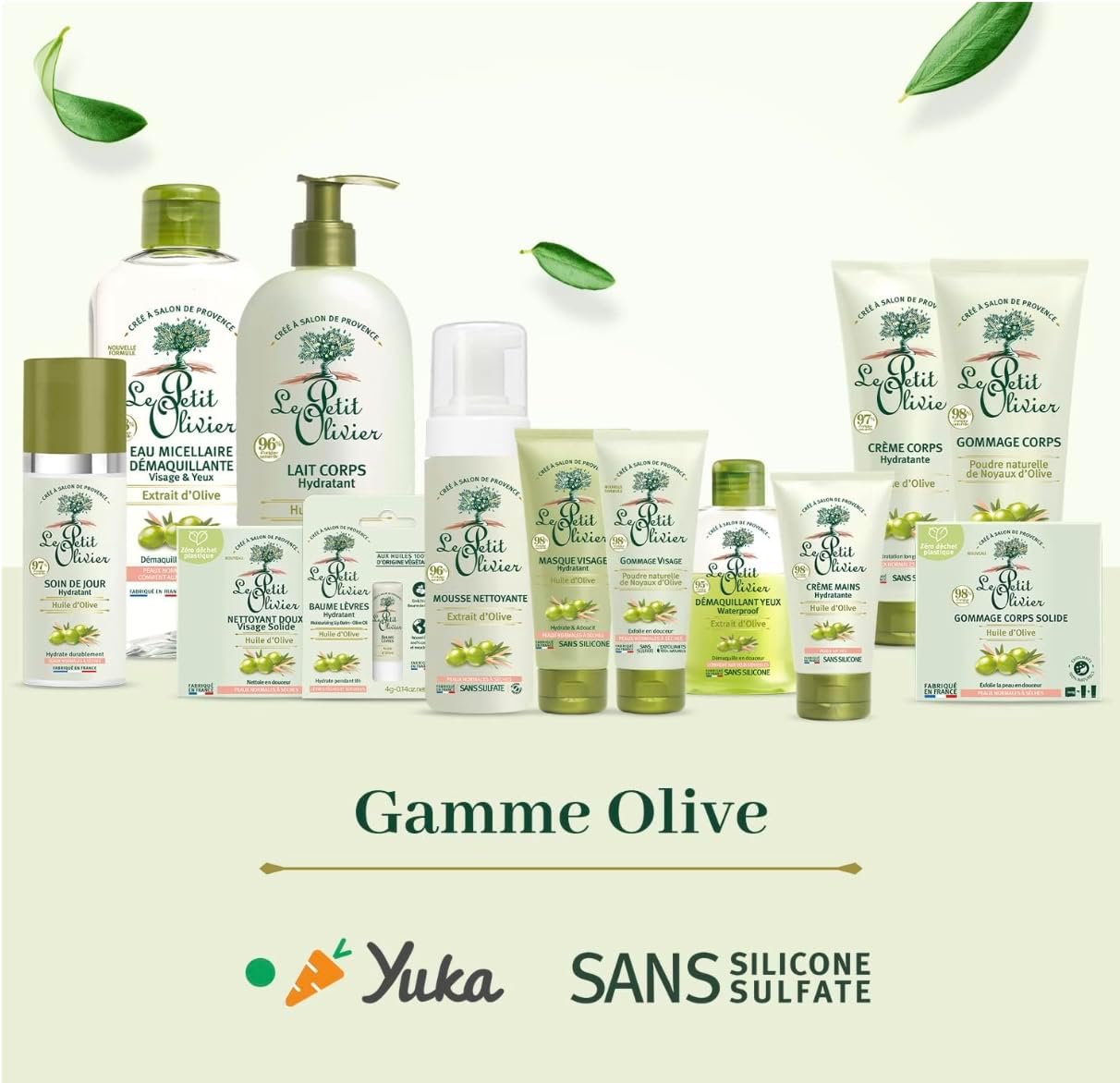 LE PETIT OLIVIER - Démaquillant Yeux Waterproof Extraits Huile d'olive - 125ml