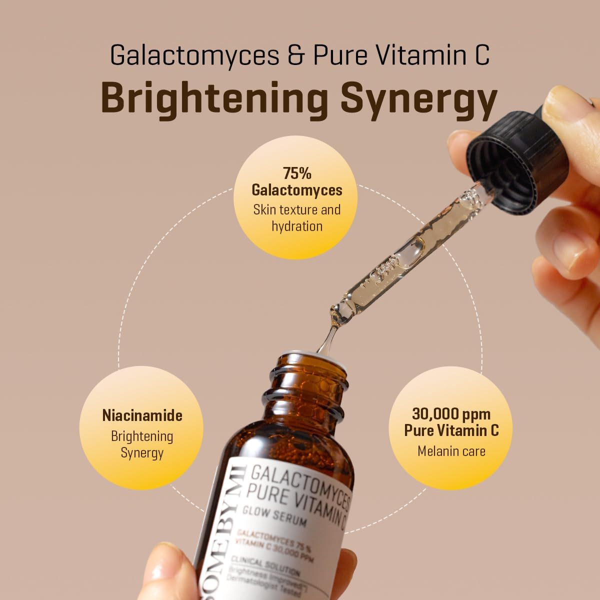 SOME BY MI - Galactomyces Pure Vitamine C Glow Serum- 30ml