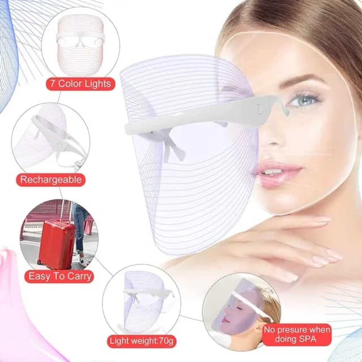 FACELAB - Advanced Therapy LED mask + Serum Vitamine E offert