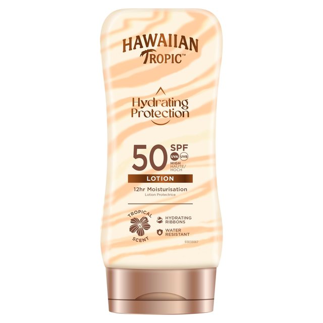 HAWAIIAN TROPIC - Hydrating Protection Lotion 50SPF - 180ml