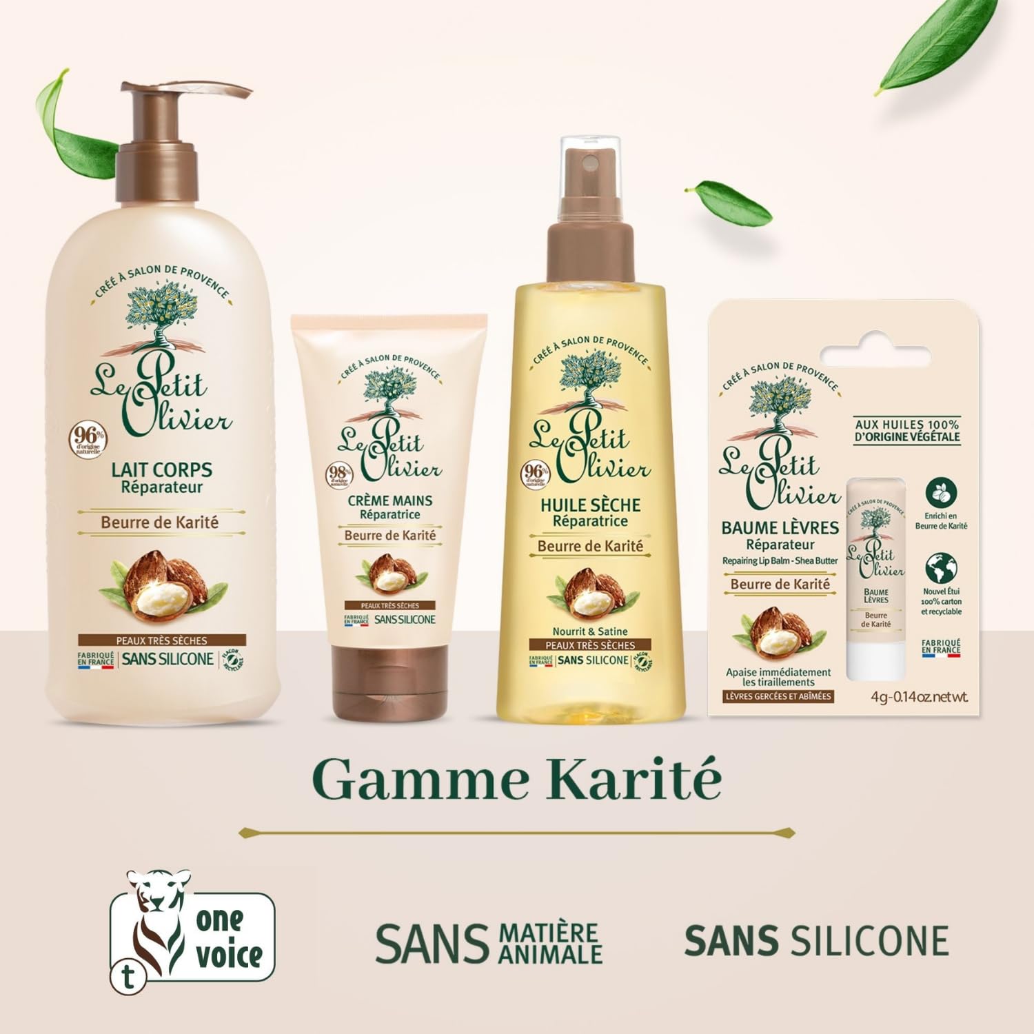 LE PETIT OLIVIER - Crème Mains Réparatrice Beurre de Karité - 75ml