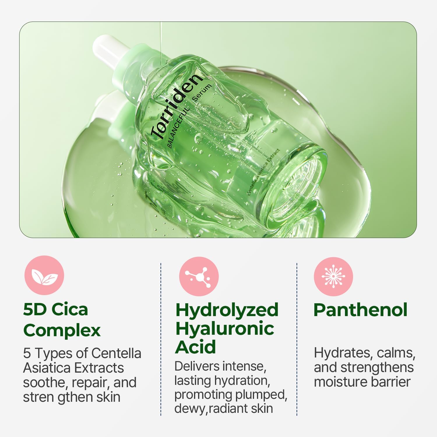 TORRIDEN - BALANCEFUL Cica Serum, Facial Essence - 50ml