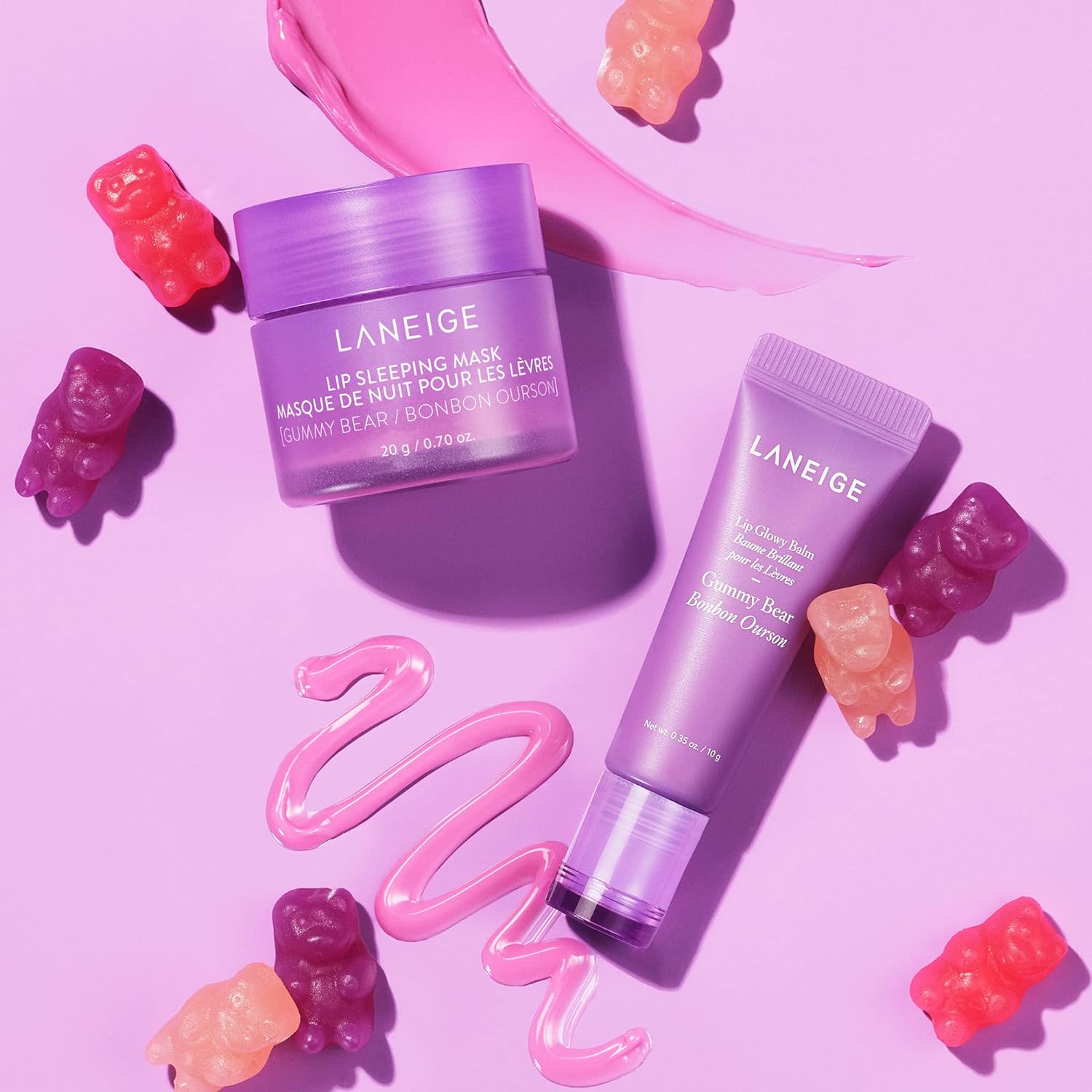 LANEIGE - Lip Glowy Balm Baume à lèvres brillant - réf Gummy Bear