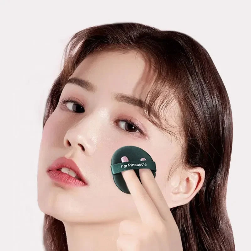 Poppin - Air Cushion Puff - réf I'm Strawberry ( 3pcs )