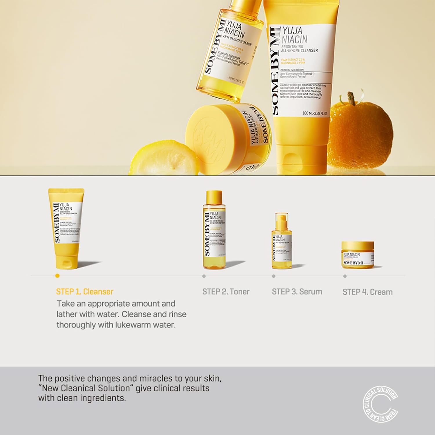 SOME BY MI - YUJA NIACIN BRIGHTENING ALL-IN-ONE CLEANSER-