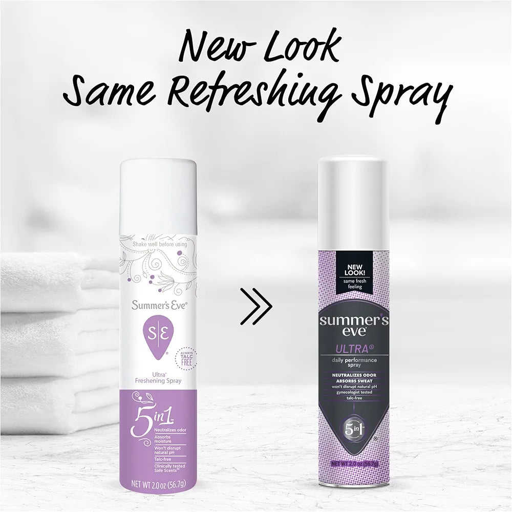 Summer's Eve  - Déodorant Spray Hygiénique - réf Ultra freshening