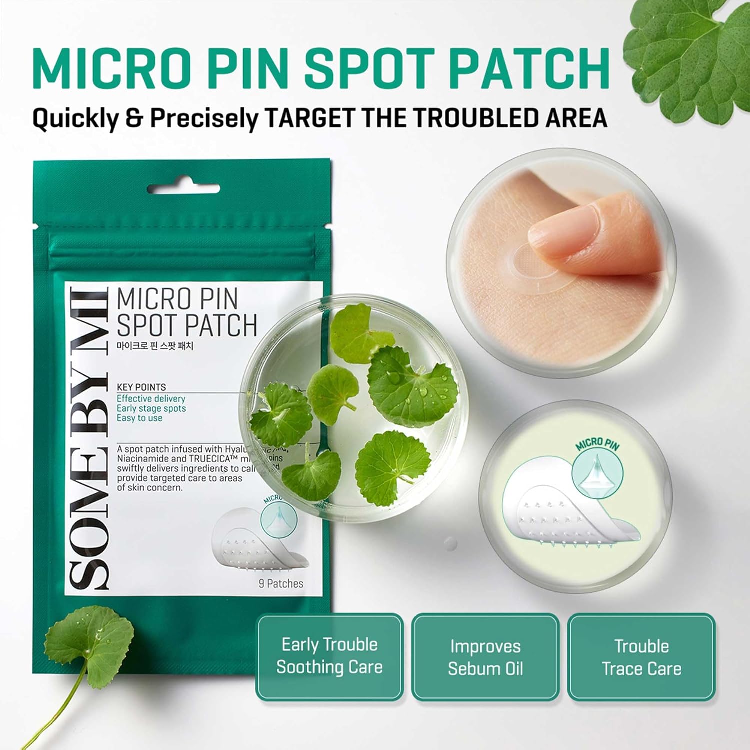 SOME BY MI - Days Miracle Micro Pin Spot Patch - 9 Patchs anti-boutons