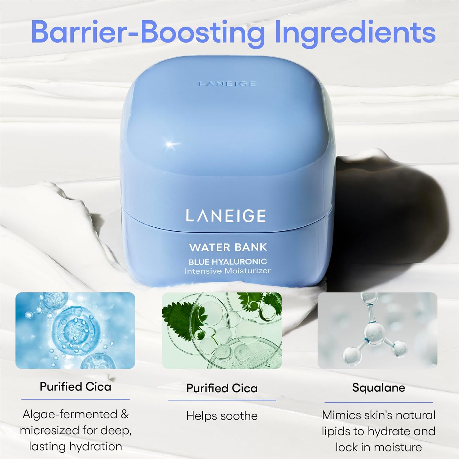 LANEIGE - Water Bank Bleu Hyaluronic Crème Hydratante Riche - 50ml