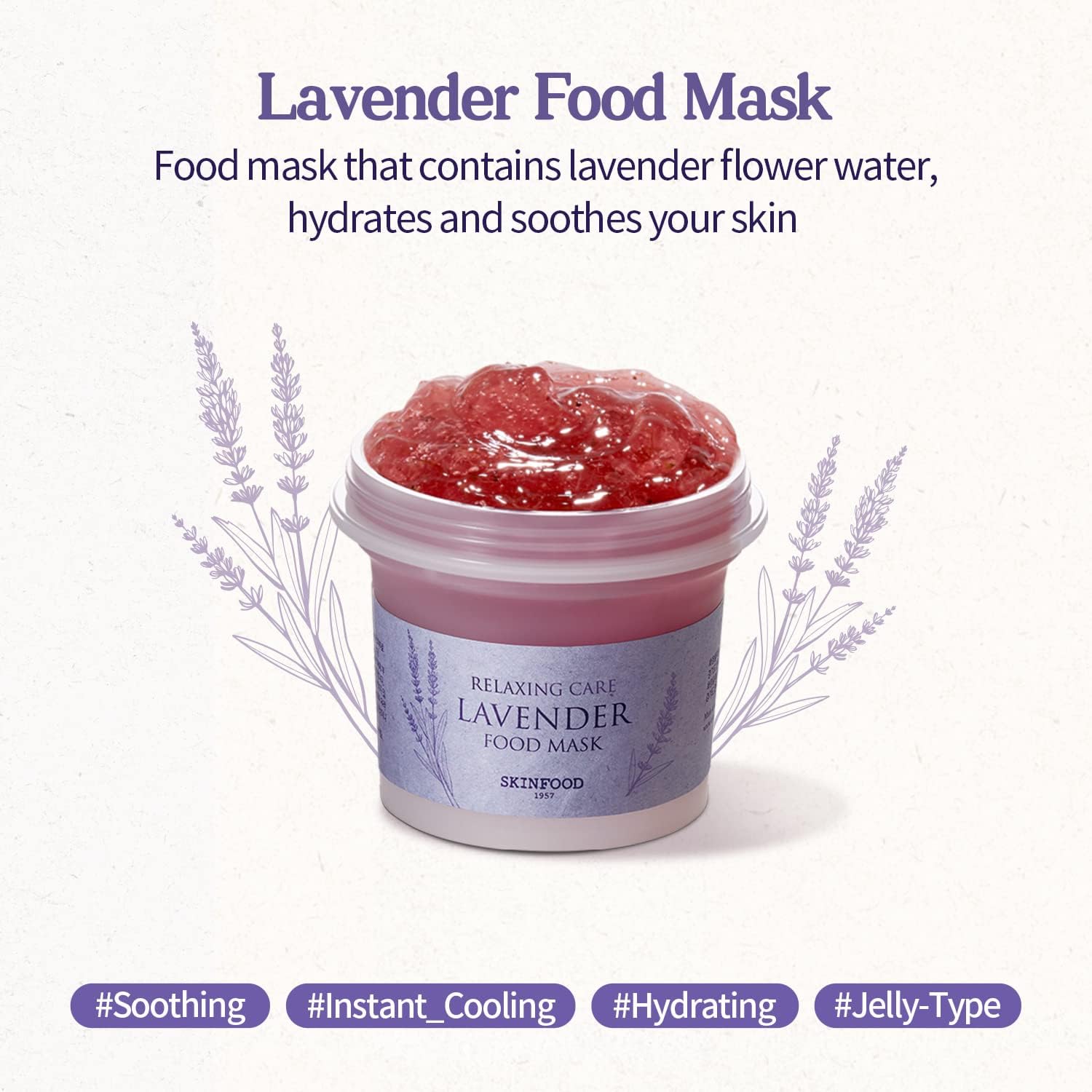 SKINFOOD - Lavender Food Mask - 120g