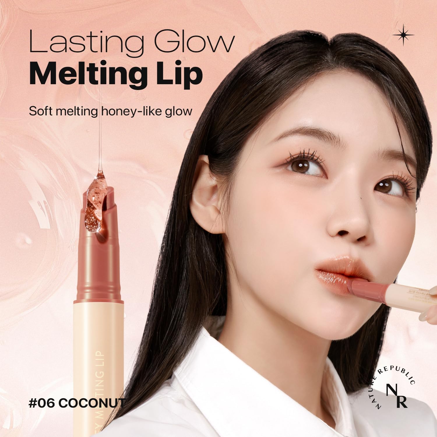 NATURE REPUBLIC - Honey Melting Lip - réf 06 Coconut