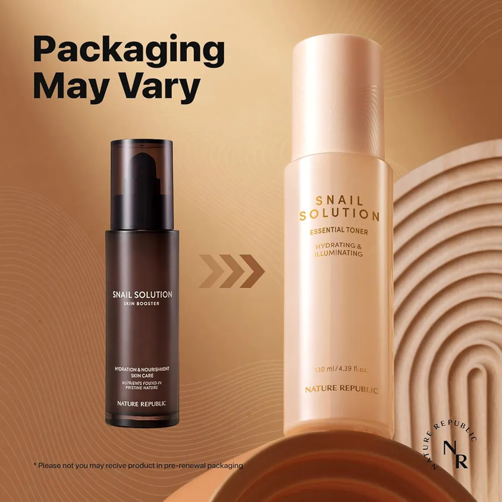 NATURE REPUBLIC - Snail Solution Skin Booster - 130ml