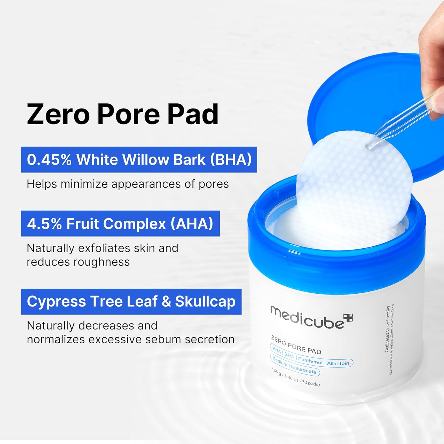 MEDICUBE - Zero Pore Pad 2.0 - 70 pads