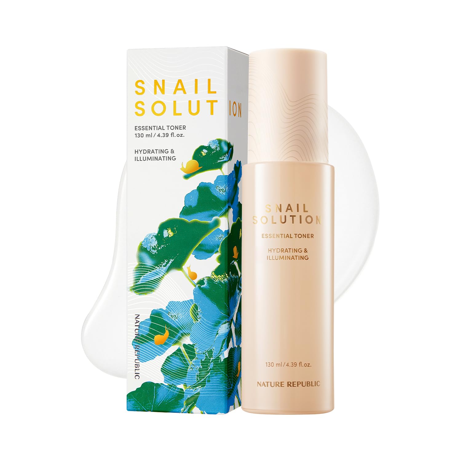 NATURE REPUBLIC - Snail Solution Skin Booster - 130ml