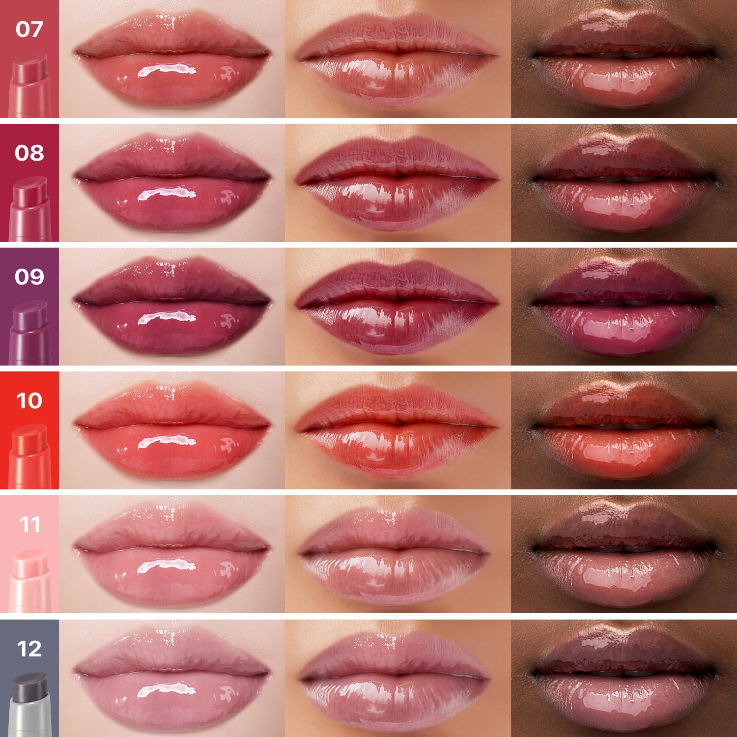 NATURE REPUBLIC - Honey Melting Lip - réf 08 Black Cherry