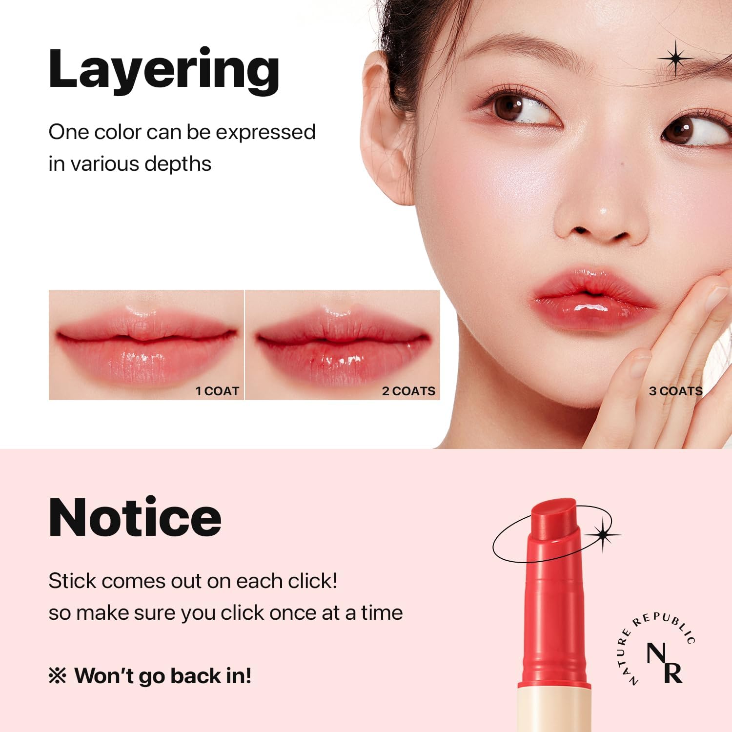 NATURE REPUBLIC - Honey Melting Lip - réf 06 Coconut