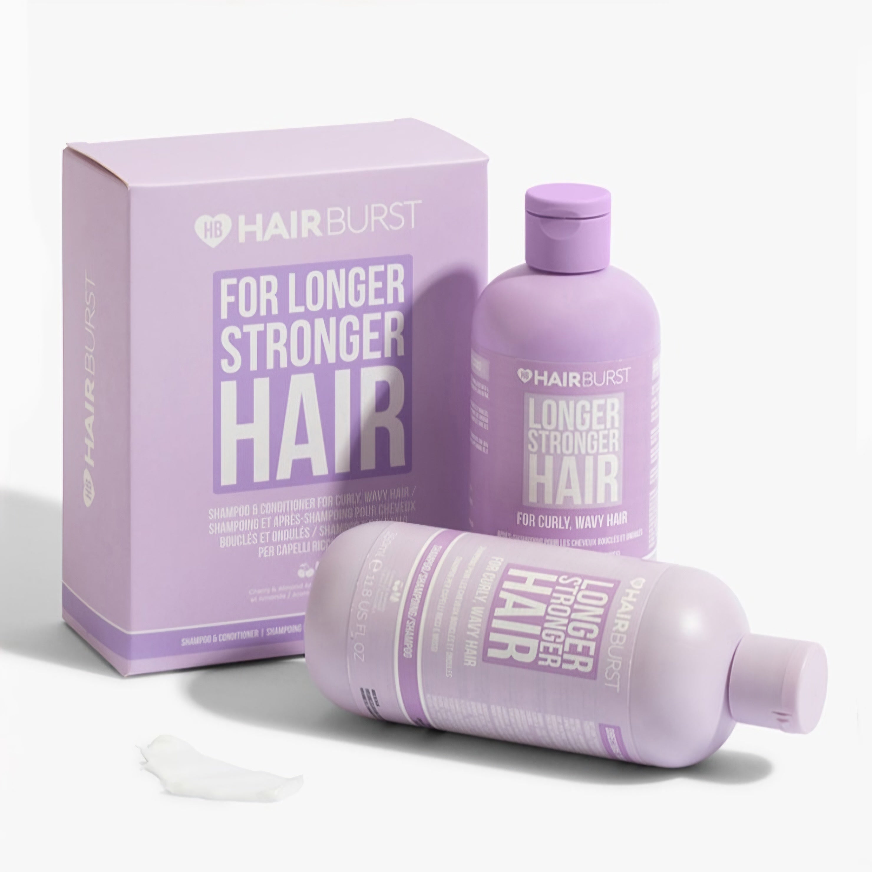 HAIRBURST - Shampoing Pour Cheveux Bouclés et Ondulés - 350ml