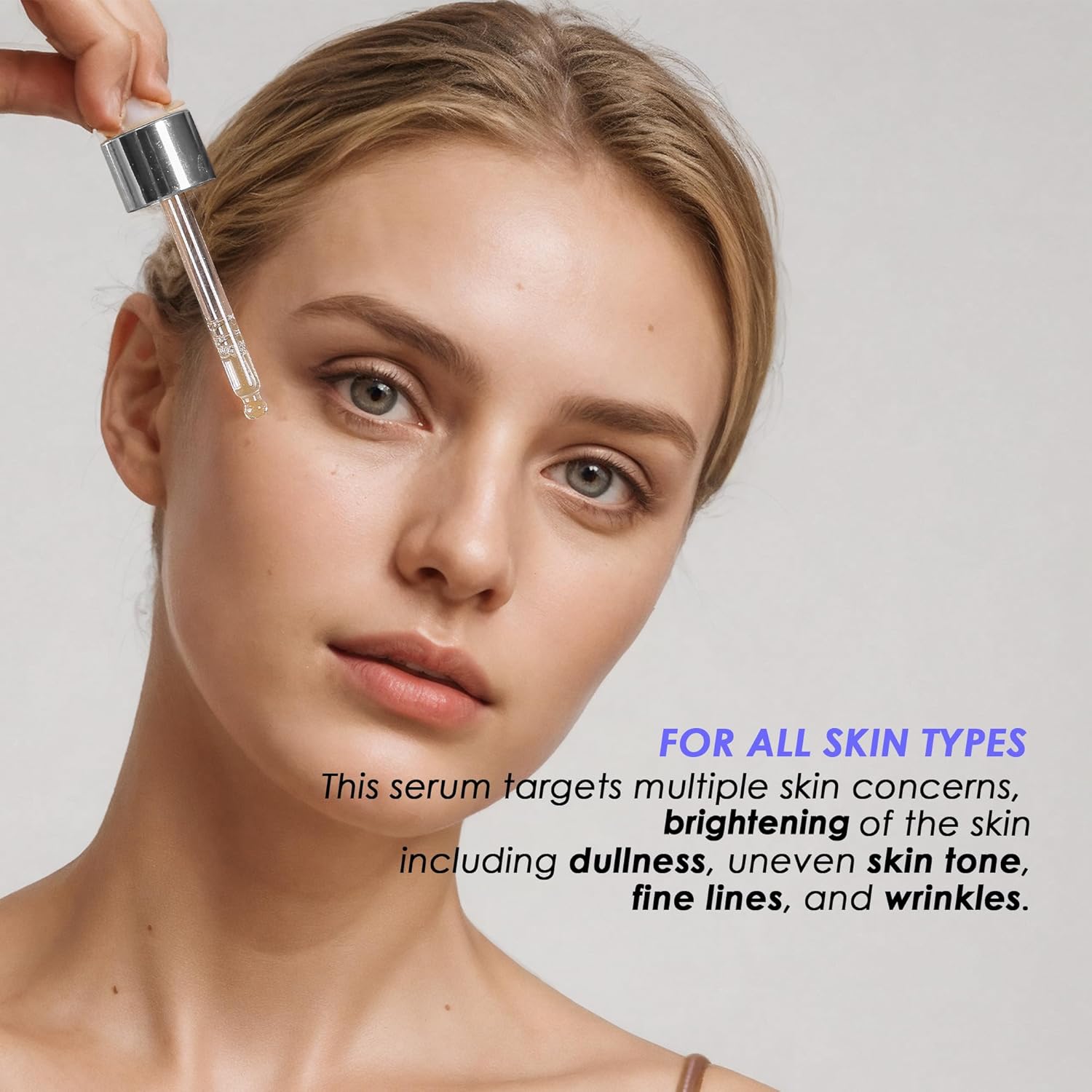 ALMOES – L-Glutathione Serum for skin Whitening, Balance Skin Tone - 30ml