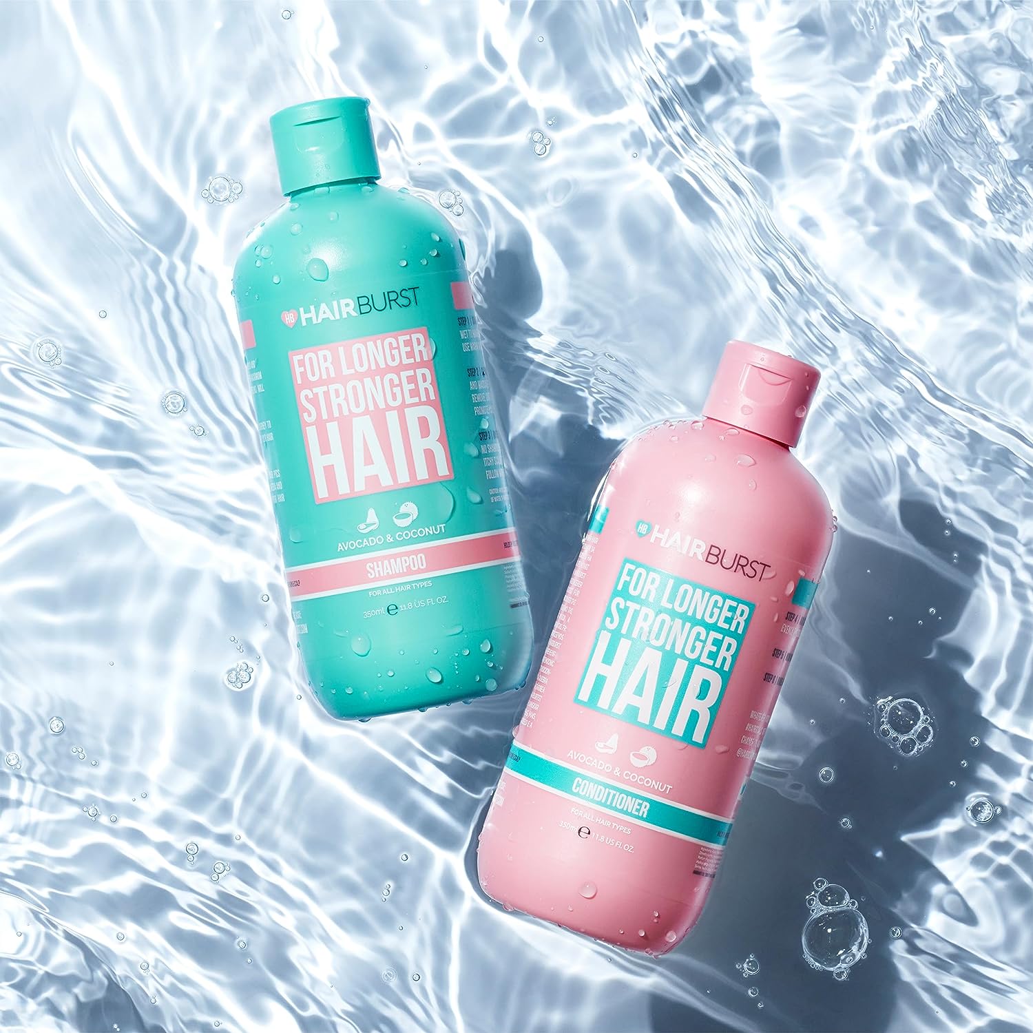 HAIRBURST - Shampoing + Conditioner à l'avocat et Noix de Coco - 2x350ml