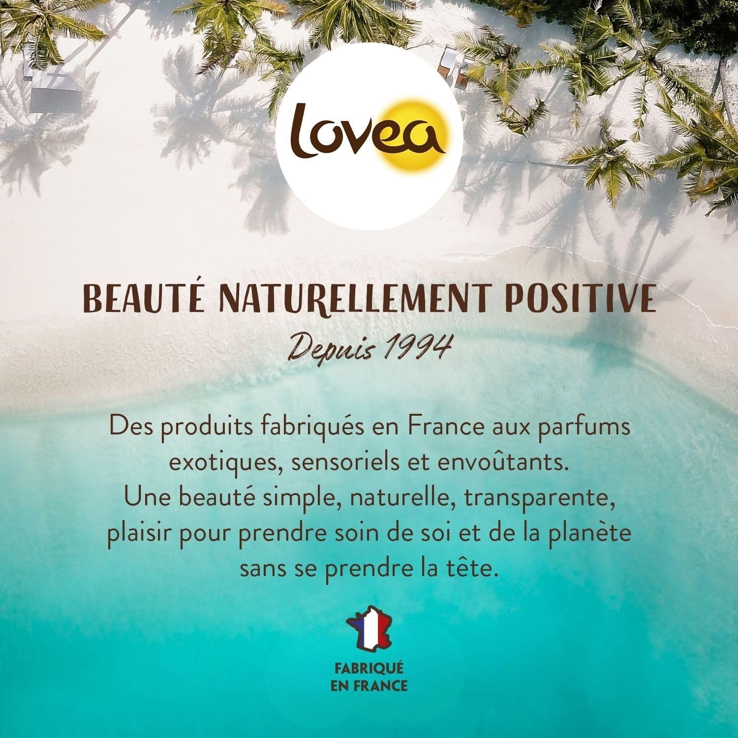 LOVEA - DUO Shampooing + Après Shampooing Monoi, Karité & Shea - Cheveux Secs et Abîmés- 200ml
