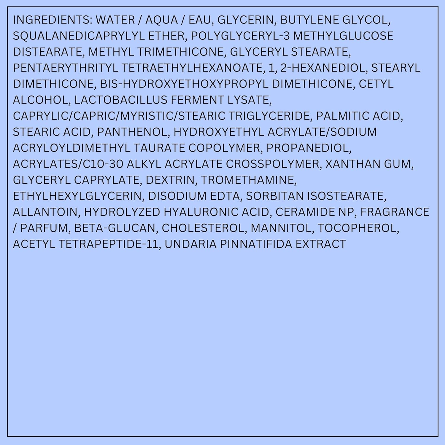 LANEIGE - Water Bank Bleu Hyaluronic Crème Hydratante Riche - 50ml
