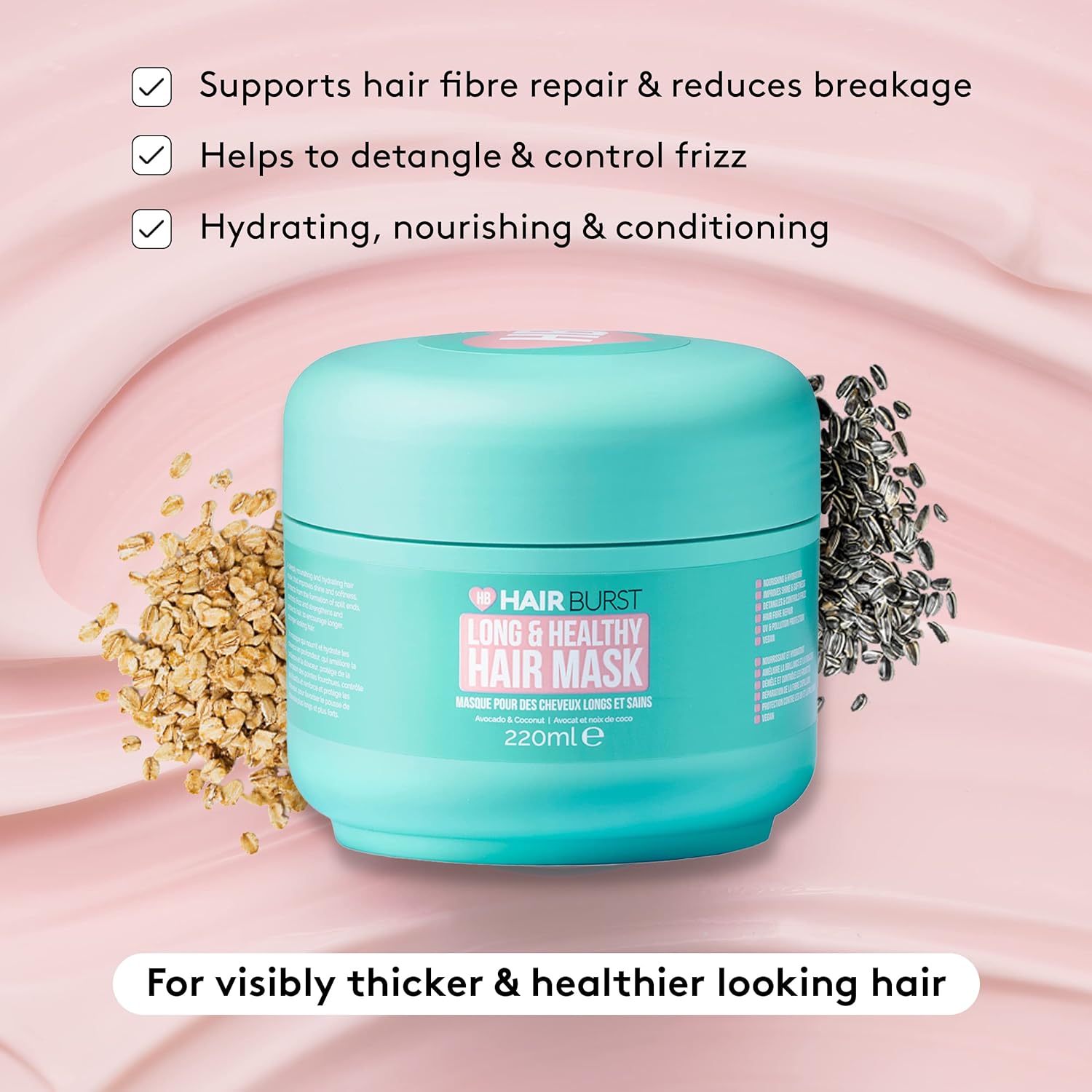 HAIRBURST - Masque Capillaire - 220ml