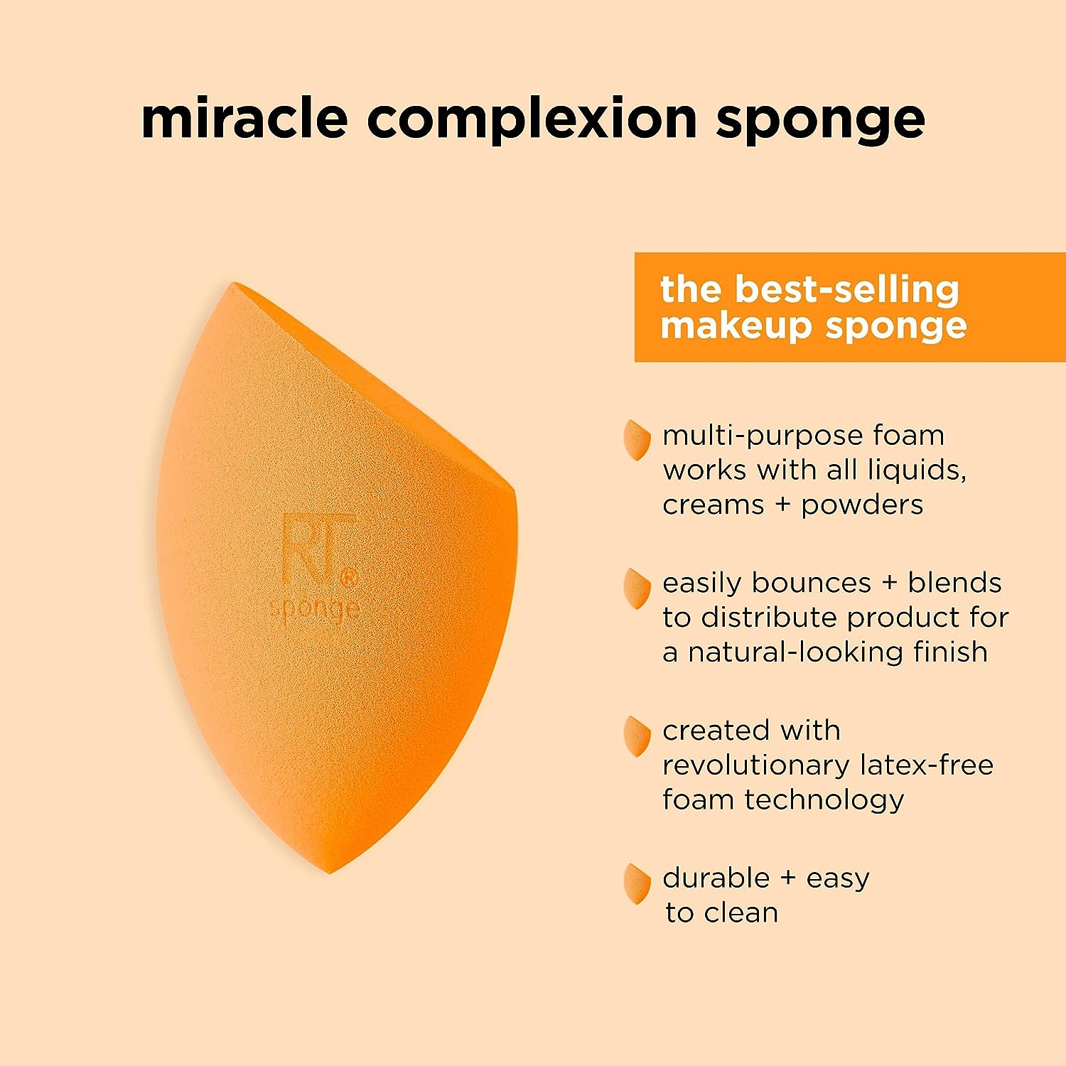 Real Techniques - Eponge Teint Miracle