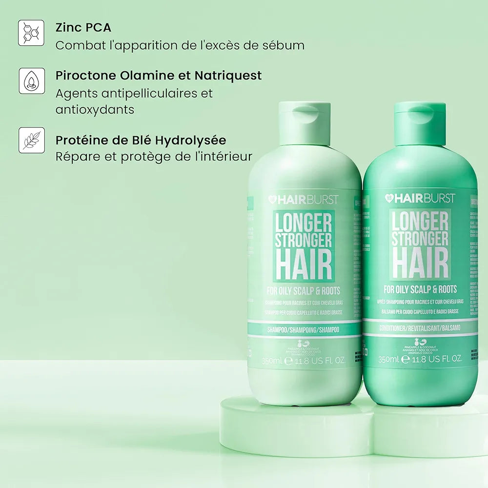 HAIRBURST - Shampoing Pour Cheveux Gras - 350ml